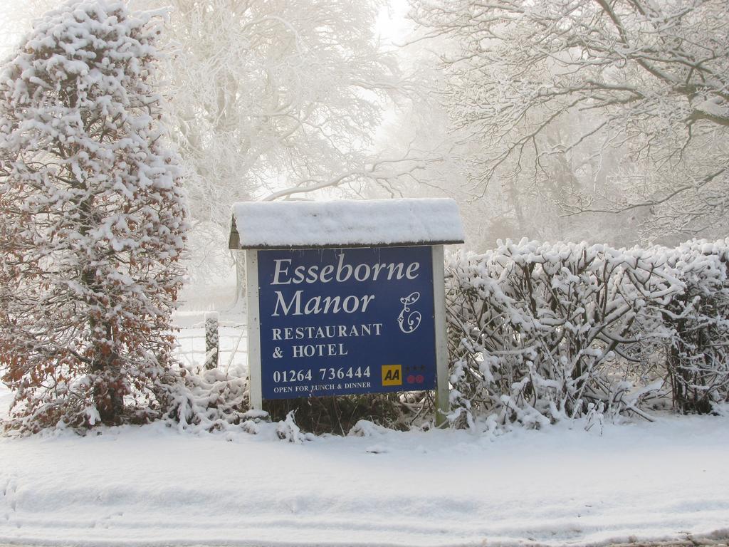 Esseborne Manor Hotel Hurstbourne Tarrant Buitenkant foto